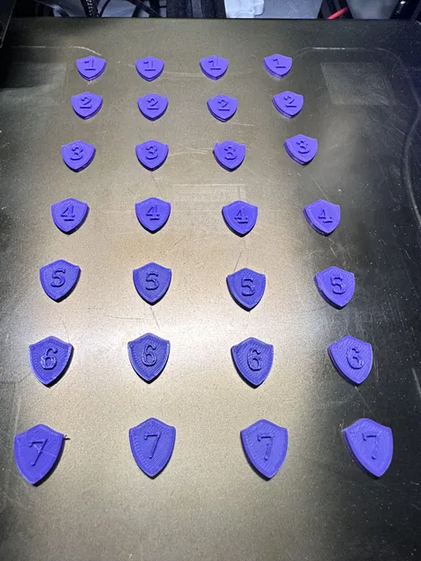 Trò chơi mã thông báo (Lorcana Health/Willpower và Sức mạnh) - Image 2