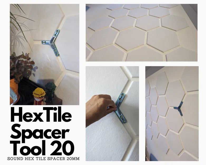 Hextile Spacertool 20 - Âm thanh Hex Tile Spacer 20 mm - Image 1
