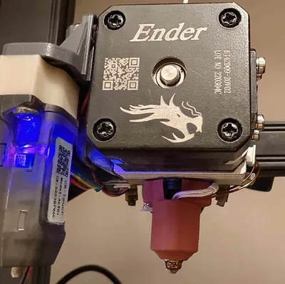 Kết thúc 3 ống dẫn người hâm mộ S1 cho K1 Hotend