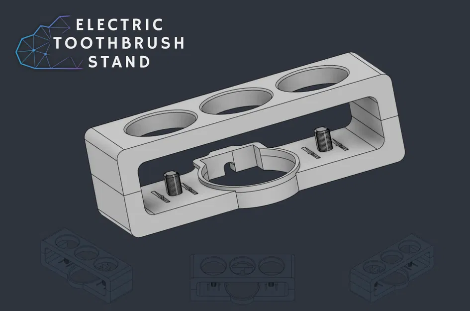 Bàn chải đánh răng điện/bến tàu bằng miệng-B - Image 1