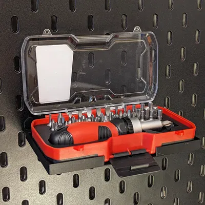 Khung của IKEA Skadi cho bộ tuốc nơ vít Ratchet của Parkside