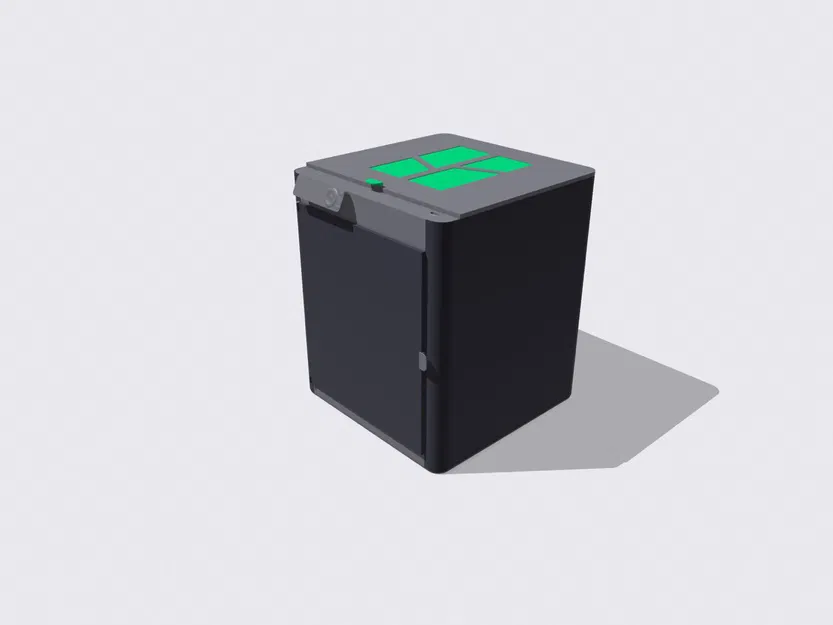 Bambu Lab P1P Mod bao phủ có thể in đầy đủ (P1X) - Image 1