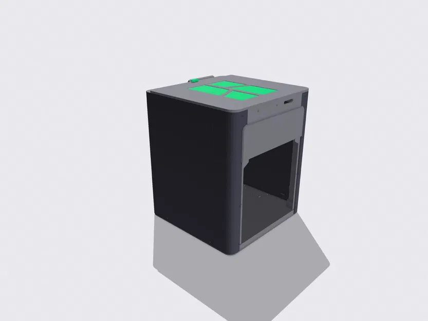 Bambu Lab P1P Mod bao phủ có thể in đầy đủ (P1X) - Image 2