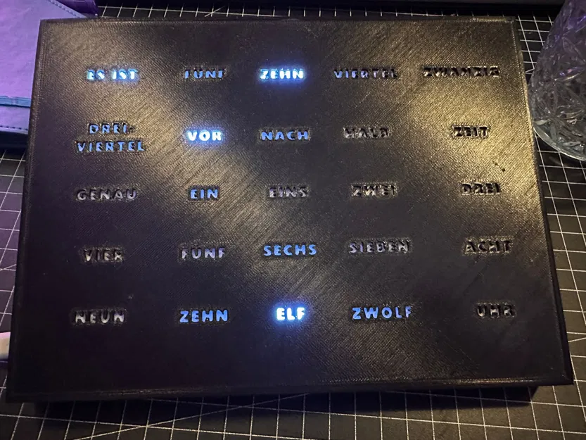 Đồng hồ với các từ - Image 1