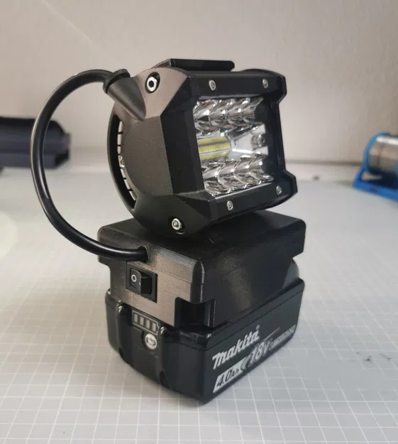 DIY 18V Xem đèn đèn pha Bosch LED công trình - Image 1
