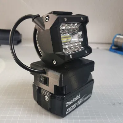 DIY 18V Xem đèn đèn pha Bosch LED công trình