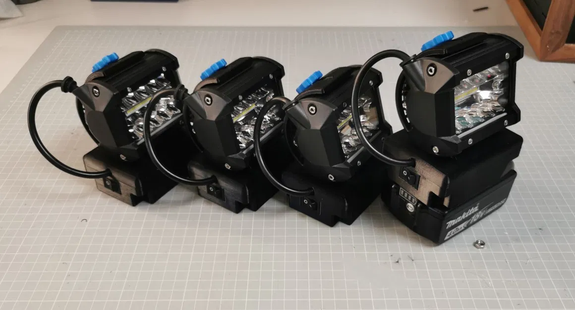 DIY 18V Xem đèn đèn pha Bosch LED công trình - Image 2