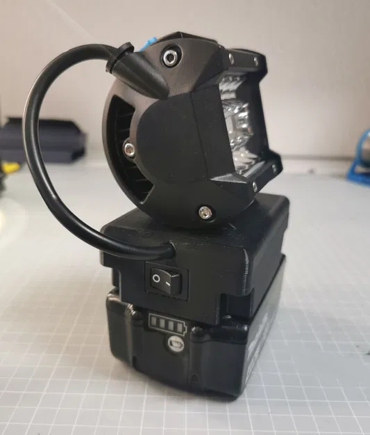 DIY 18V Xem đèn đèn pha Bosch LED công trình - Image 5