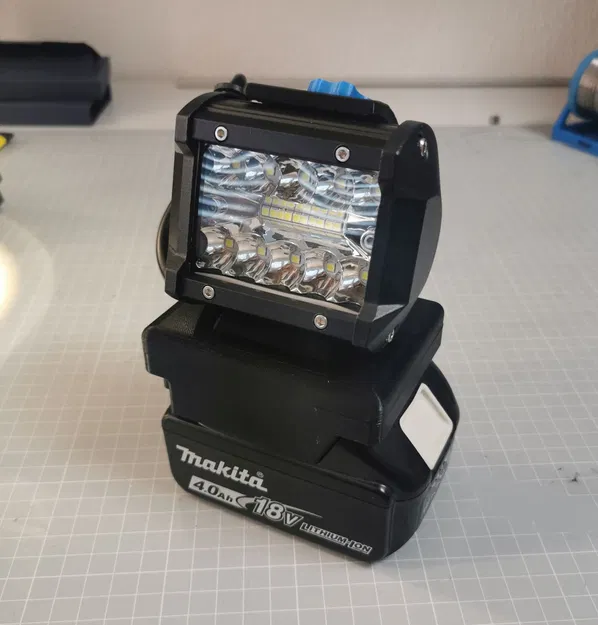 DIY 18V Xem đèn đèn pha Bosch LED công trình - Image 6