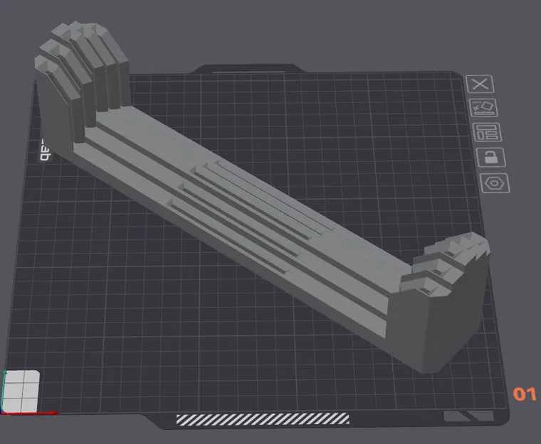 Người giữ tấm xây dựng Bambu (một cái khác) 1,75 mm mở - Image 1