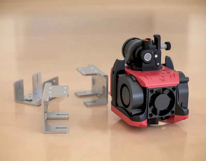 Mô hình CAD của whambam Universal x Tấm Gantry Tấm Rail Rail - Image 4