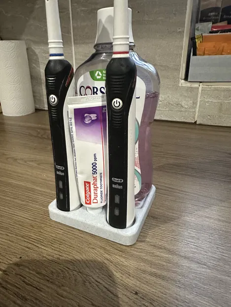 Bàn chải đánh răng đứng và tổ chức (phù hợp với bàn chải đánh răng điện B) - Image 1