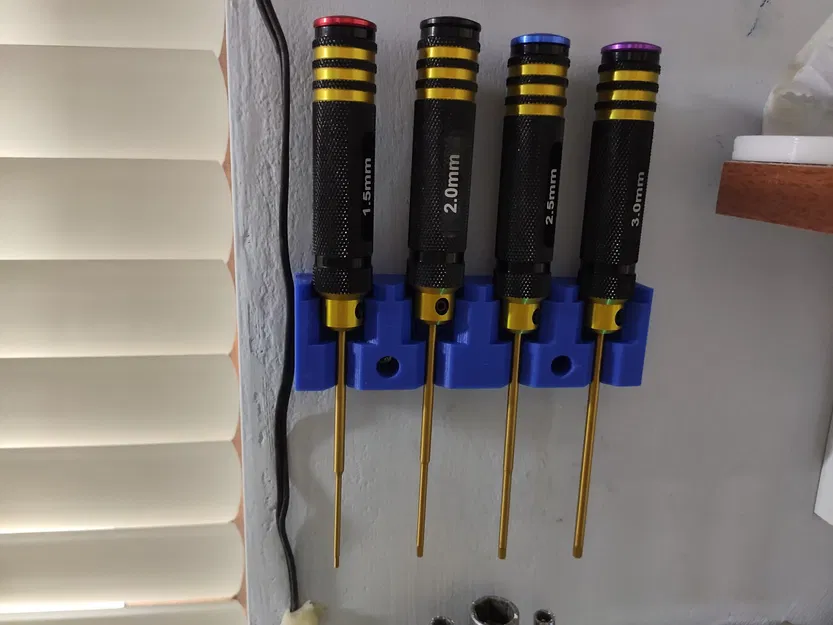 Chủ bộ trình điều khiển vít hex từ tính (có tệp bước) - Image 1