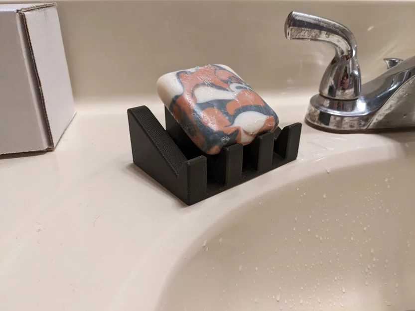 Món xà phòng được tham số hóa với hệ thống thoát nước - Image 2