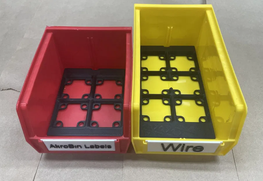 Gridfinity Basplates cho Akro-mils akrobins - Image 1