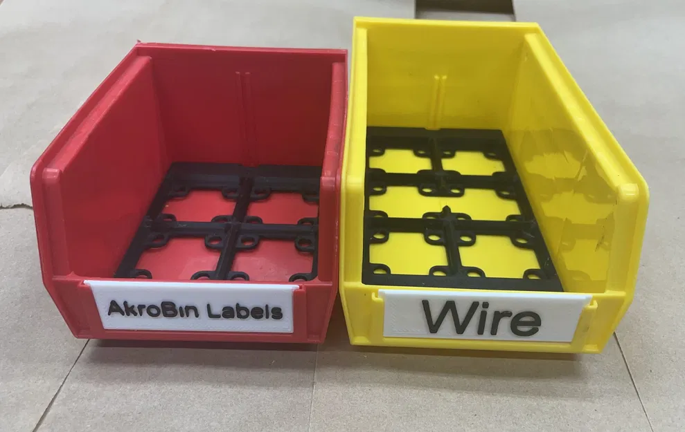 Gridfinity Basplates cho Akro-mils akrobins - Image 2