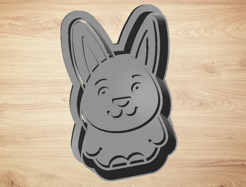 Cookie Cutter Bunny - Máy cắt và tem - Image 1