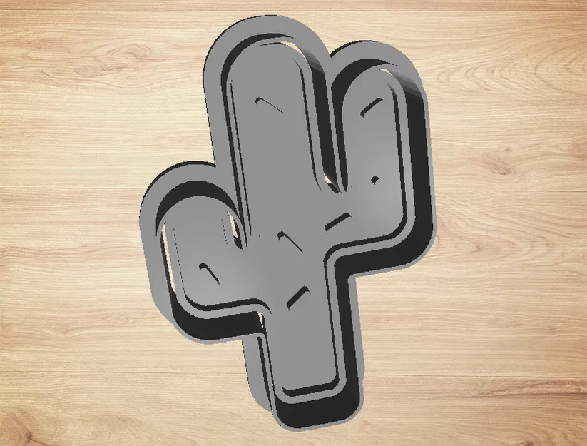 Cookie Cutter Cactus - Máy cắt và tem - Image 1