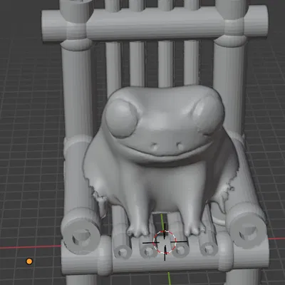 Fred the Frog nhưng ghế tre