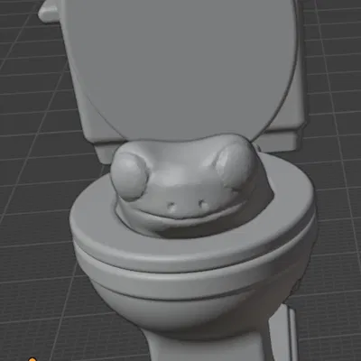 Fred the Frog nhưng một nhà vệ sinh