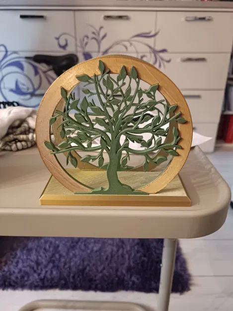 Người giữ khăn ăn tròn cây tròn - Image 5