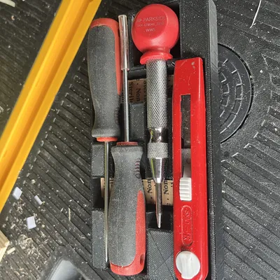 Knife đánh dấu Gridfinity/Khay Bradawl