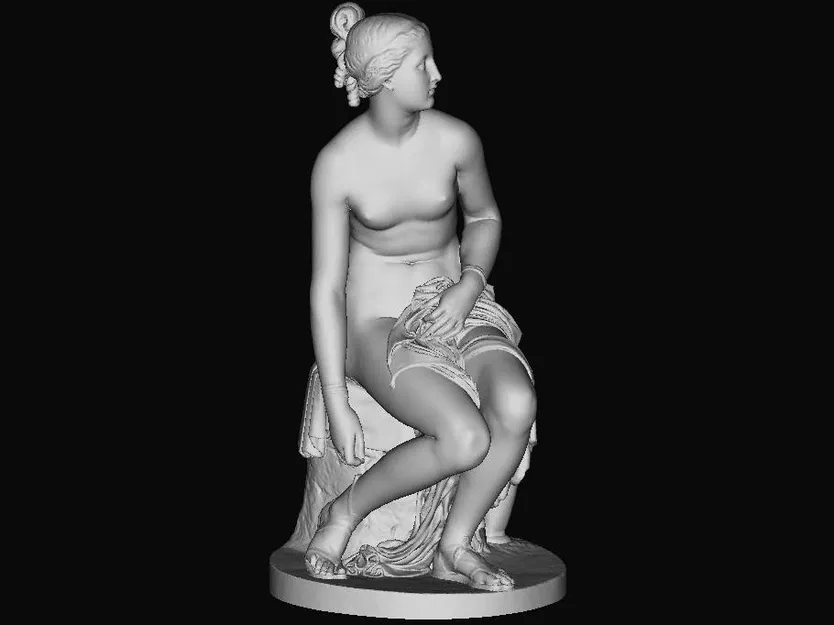 Nữ thần chuẩn bị cho bồn tắm - Image 1