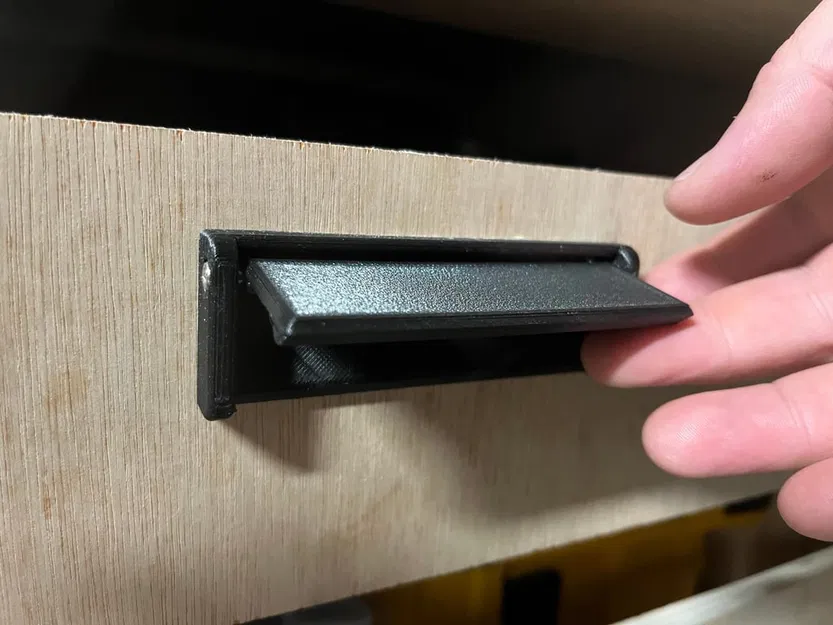 Tay cầm ngăn kéo hồ sơ thấp - Image 2