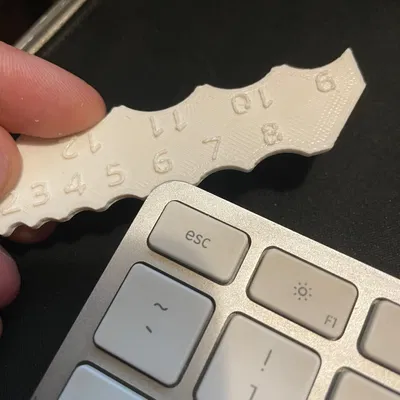 Fillet Radius Finder (bên trong/bên ngoài) - Thuốc tham chiếu thiết kế 1 đến 12 mm