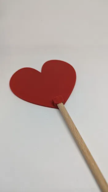 Trái tim trên một cây gậy/chỗ dựa cho photoboxes, đám cưới, kỷ niệm, các bữa tiệc - Image 2