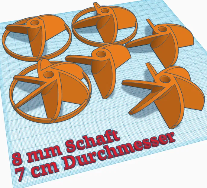 Máy khuấy 70 mm cho trục 8 mm - Image 1