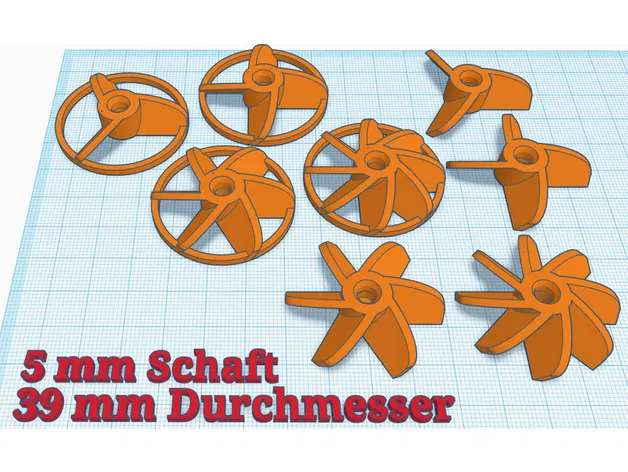 Máy khuấy 39 mm cho trục 5 mm - Image 1