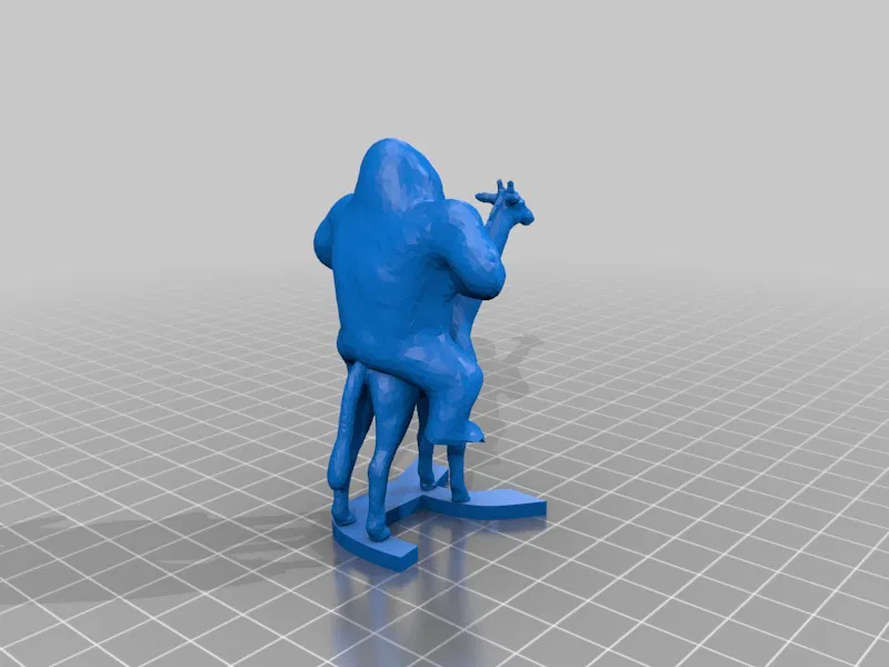 Gorilla cưỡi một con hươu cao cổ trên thư - Image 2