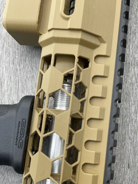 Thiết kế nửa phía trước LN01 AEB mới (Hex Handguard) - Image 5
