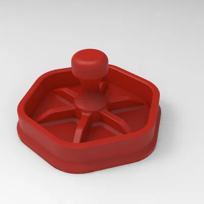 Hex burger patty Press
