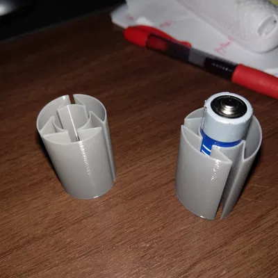 Bộ điều hợp pin - AA đến C - Loại 2