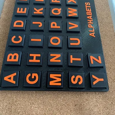 Bảng học bảng chữ cái trẻ em