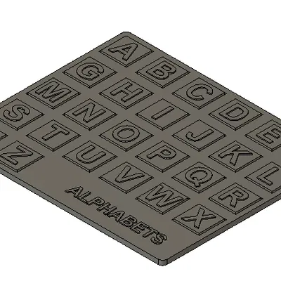 Bảng học bảng chữ cái trẻ em