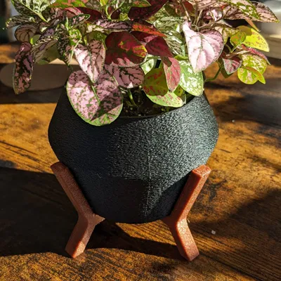 Nồi hoa có giá đỡ