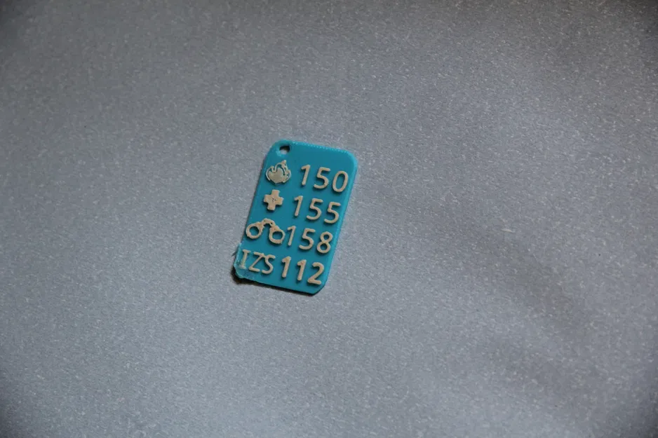 Mặt dây chuyền chính với số IRS - Image 1