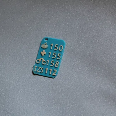 Mặt dây chuyền chính với số IRS