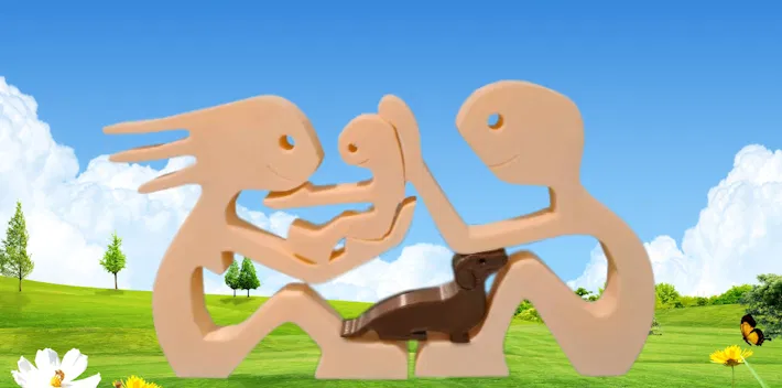 Tình yêu là một em bé và một con dachshund. - Image 1