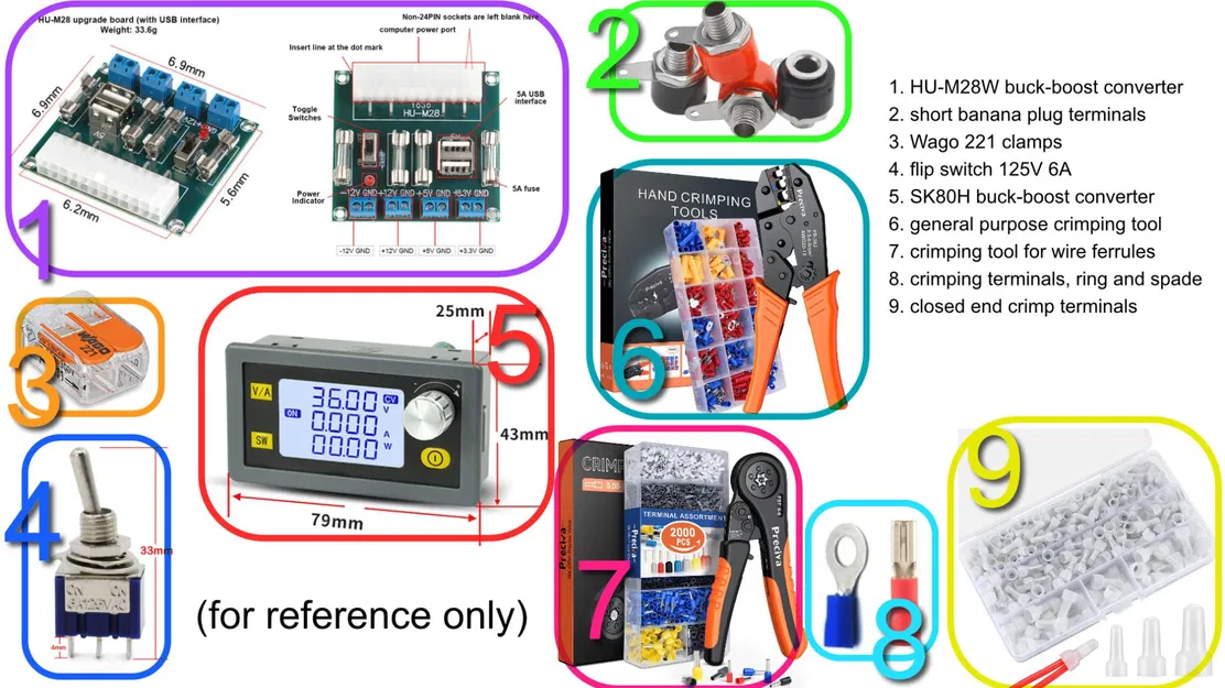 der regler | một bộ đồ phục hồi không có hàn-psu được làm từ nguồn cung cấp điện ATX - Image 4