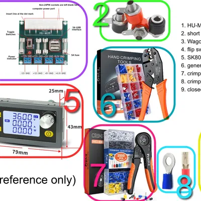 der regler | một bộ đồ phục hồi không có hàn-psu được làm từ nguồn cung cấp điện ATX