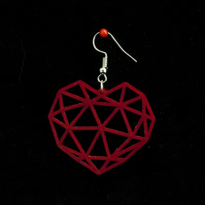 Bộ sưu tập hoa tai trái tim