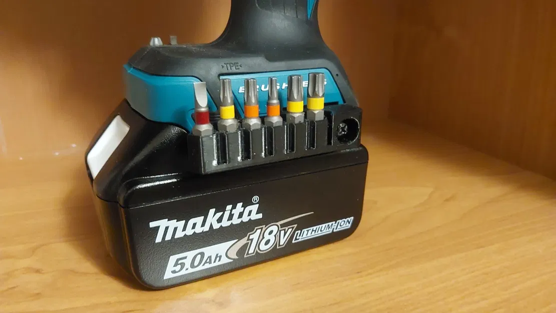 Người giữ bit Makita LXT với nam châm 6x3mm cho máy khoan/trình điều khiển - Image 1