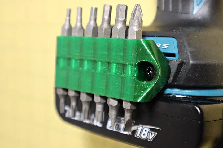 Người giữ bit nhỏ gọn cho Makita LXT (từ tính, có thể tùy chỉnh) - Image 3