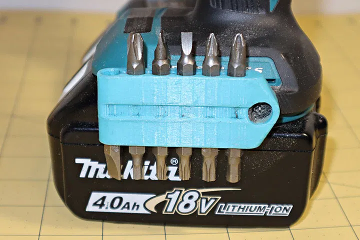 Người giữ bit nhỏ gọn cho Makita LXT (từ tính, có thể tùy chỉnh) - Image 4