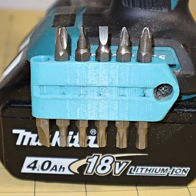 Người giữ bit nhỏ gọn cho Makita LXT (từ tính, có thể tùy chỉnh)