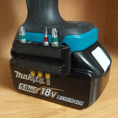Người giữ bit hai bit Makita LXT với nam châm 6x3mm cho máy khoan/trình điều khiển